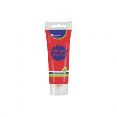 Bismark 328676 pintura acrilica 75 ml Rojo Tubo