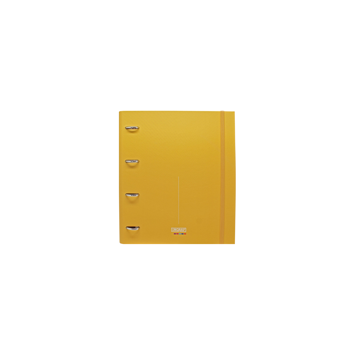 Ingraf 350759 carpeta de carton A4 Amarillo