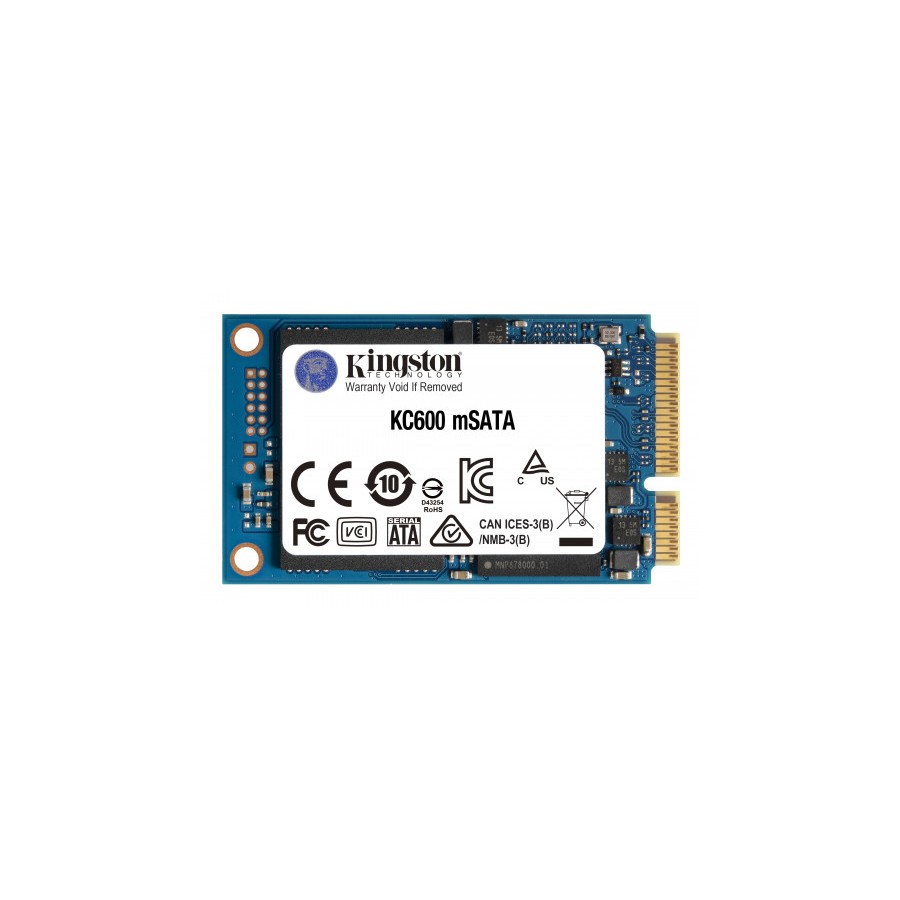 8648-Kingston Technology KC600 mSATA 256 GB Serial ATA III 3D TLC 8648-Kingston Technology KC600 mSATA 256 GB Serial ATA III 3D TLC