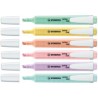 865-ESTUCHE PLASTICO SWING COOL PASTEL 6 UNIDADES SURTIDAS TRAZO 1/4MM. STABILO 275/6-08