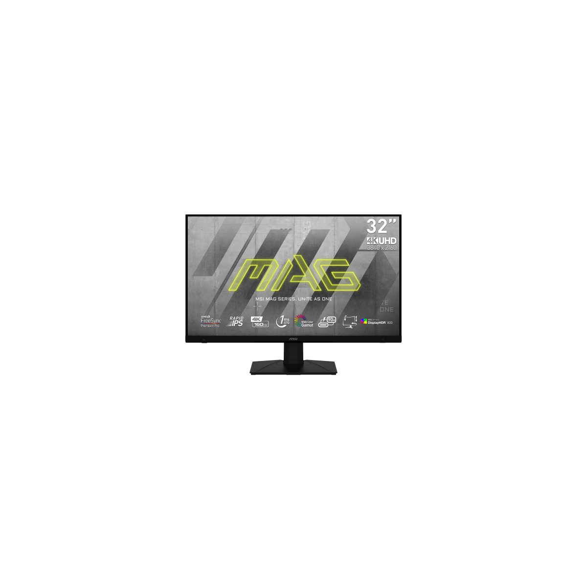 MSI MAG 323UPF pantalla para PC 813 cm 32 3840 x 2160 Pixeles UltraWide Full HD Negro