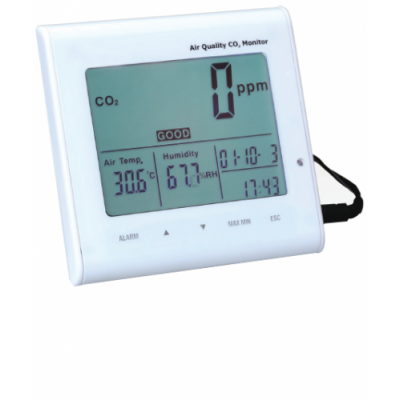 MEDIDOR DE CALIDAD DEL AIRE CO2 TEMPERATURA HUMEDAD ST802