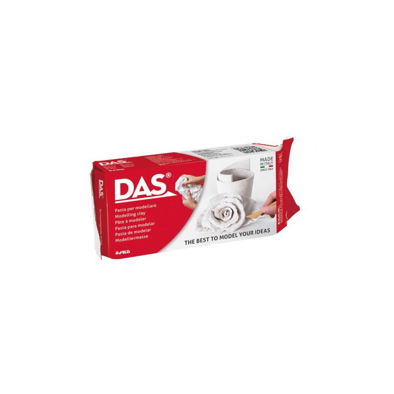 8838-DAS 387000 compuesto para ceramica y modelaje Arcilla de modelar 500 g Blanco 1 pieza(s) 8838-DAS 387000 compuesto para ceramica y modelaje Arcilla de modelar 500 g Blanco 1 pieza(s)