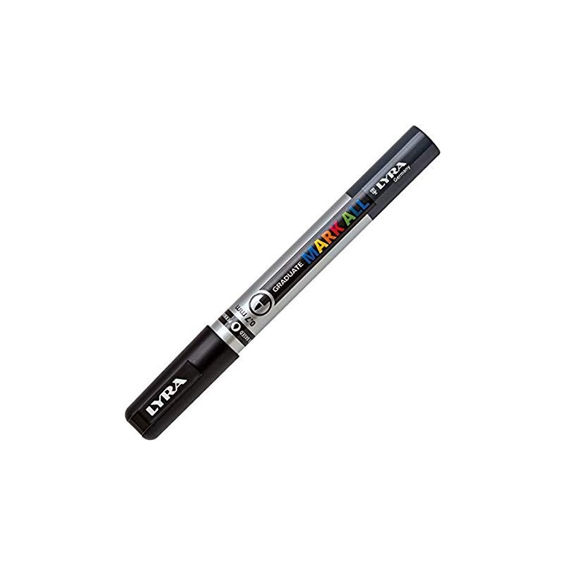 8852-MARCADOR PERMANENTE MARK ALL NEGRO 0,7 MM LYRA GROOVE L6800099 8852-MARCADOR PERMANENTE MARK ALL NEGRO 0,7 MM LYRA GROOVE L6800099