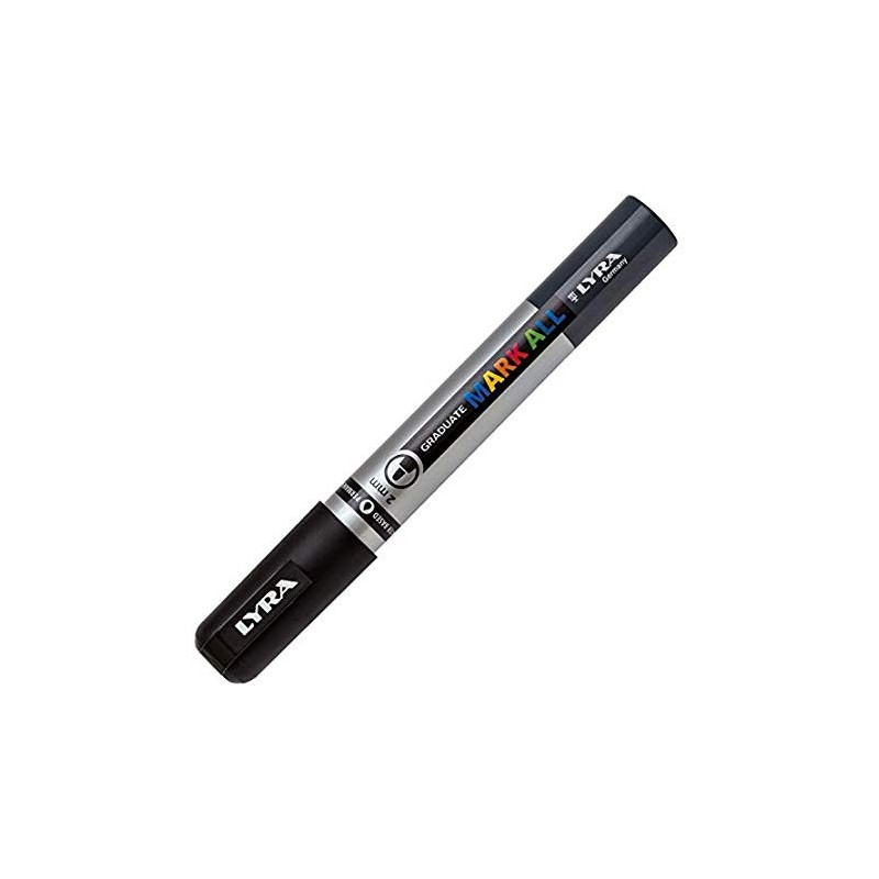 8856-MARCADOR PERMANENTE MARK ALL NEGRO 2 MM LYRA GROOVE L6820099