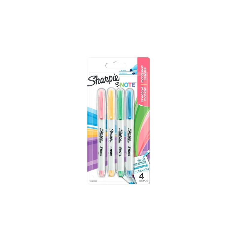 8867-Sharpie 2138234 marcador permanente Multicolor 4 pieza(s) 8867-Sharpie 2138234 marcador permanente Multicolor 4 pieza(s)