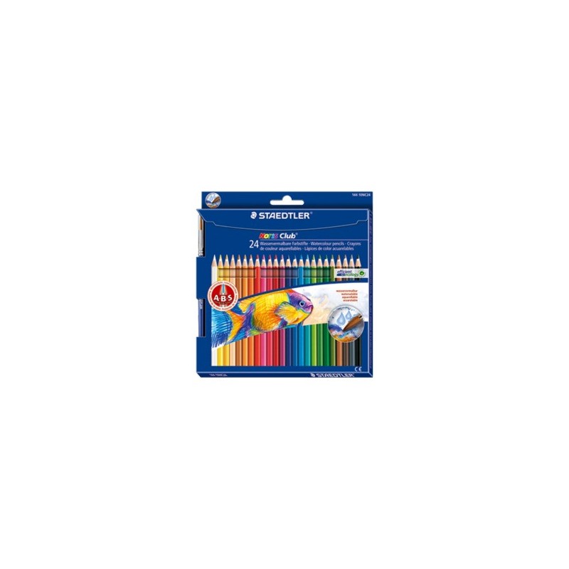 8885-LAPICES COLOR NORIS AQUARELL 144 10, ESTUCHE 24 PZAS STAEDTLER 144 10NC24 8885-LAPICES COLOR NORIS AQUARELL 144 10, ESTUCHE 24 PZAS STAEDTLER 144 10NC24