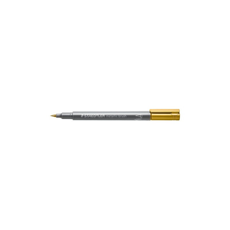 8887-Staedtler 8321 marcador 1 pieza(s) Punta de pincel Oro