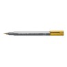 8887-Staedtler 8321 marcador 1 pieza(s) Punta de pincel Oro