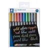 8889-METALLIC BRUSH, ESTUCHE 10 COLORES STAEDTLER 8321 TB10
