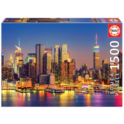 Educa Manhattan at Night Puzzle rompecabezas 1500 piezas