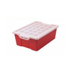 8918-CUBETA GRANDE CON TAPA - ROJO FAIBO 787-03