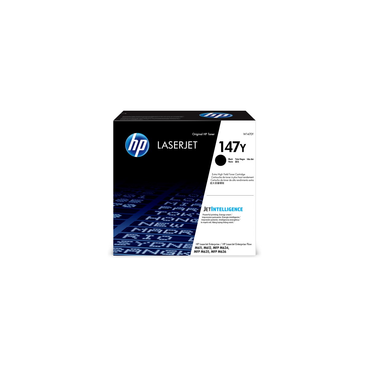 HP Cartucho de toner Original LaserJet 147Y negro de capacidad superior