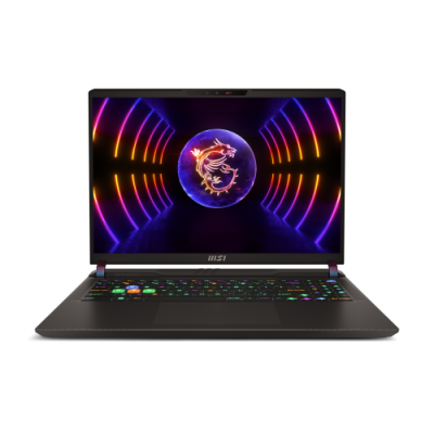 MSI PORTATIL VECTOR GP68HX 13VH 095ES 16 16 10 QHD2560 X 1600 240HZ IPS I9 13950HX RTX 4080 GDDR6 12GB DDR5 16GB2 1TB NVME PCIE