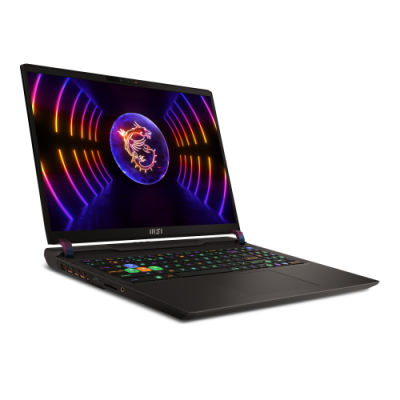 MSI PORTATIL VECTOR GP68HX 13VH 095ES 16 16 10 QHD2560 X 1600 240HZ IPS I9 13950HX RTX 4080 GDDR6 12GB DDR5 16GB2 1TB NVME PCIE