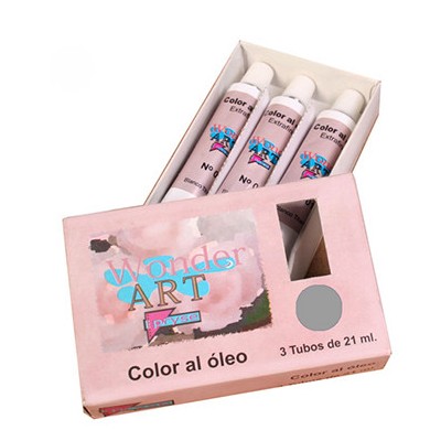 Pryse 6250061 pintura al oleo 21 ml Tubo Gris