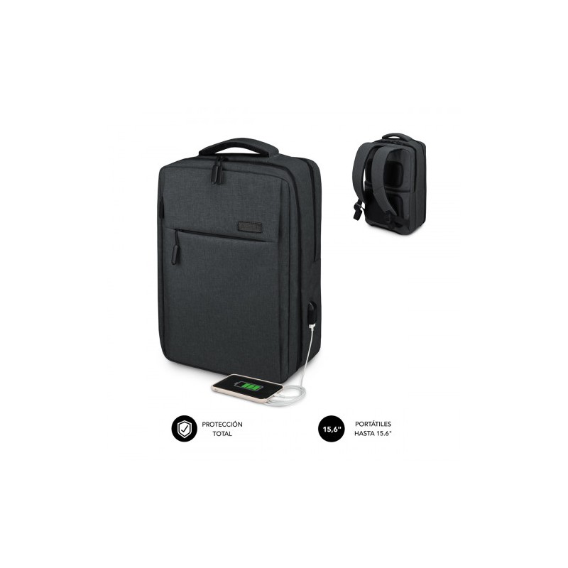 9071-SUBBLIM MOCHILA TRAVELLER AIR PADDING 15.6´´ GREY 9071-SUBBLIM MOCHILA TRAVELLER AIR PADDING 15.6´´ GREY