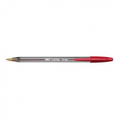 BOLIGRAFO CRISTAL XL TRAZO 06 MM COLOR ROJO BIC 951625