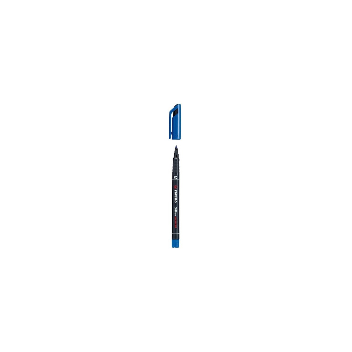 MARCADOR PERMANENTE PUNTA MEDIA OHPEN UNIVERSAL 1MM AZUL STABILO 843 41