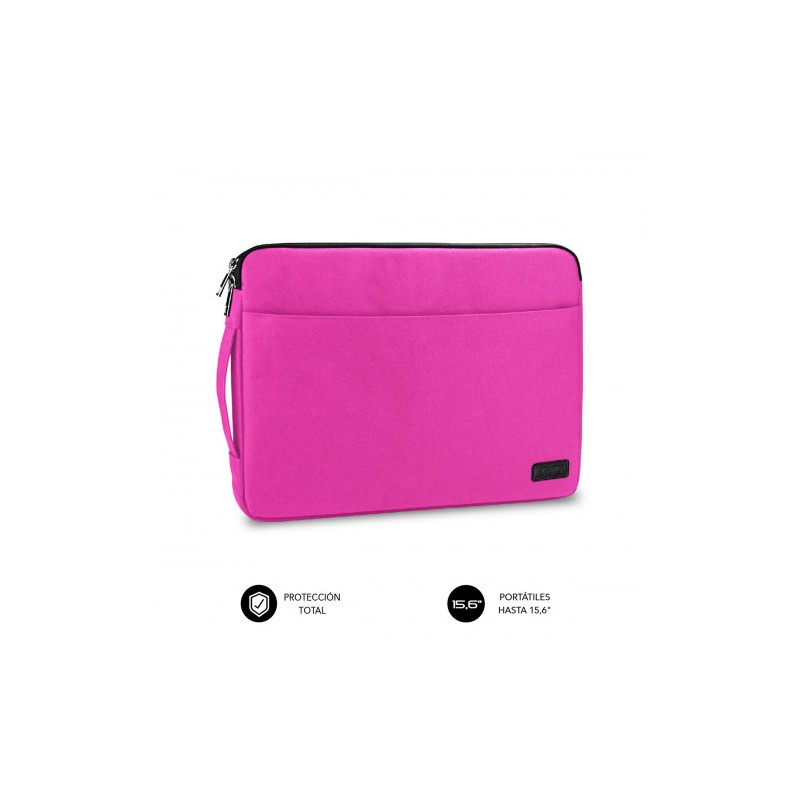 9294-SUBBLIM Funda Ordenador Urban Laptop Sleeve 15,6" Pink 9294-SUBBLIM Funda Ordenador Urban Laptop Sleeve 15,6" Pink