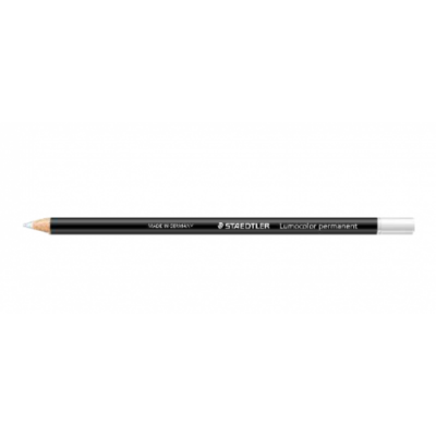 LAPIZ ESPECIAL LUMOCOLOR PERMANENT GLASOCHROM 108 20 BLANCO STAEDTLER 108 20 0