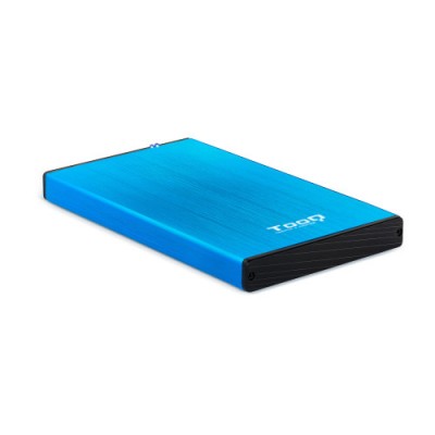 CAJA EXTERNA TOOQ TQE 2527BL 25 95 MM SATA USB 30 31 GEN1 AZUL