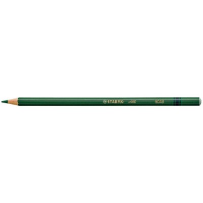 LAPIZ MODELO ALL ACUARELABLE PUNTA 33MM COLOR VERDE STABILO 8043