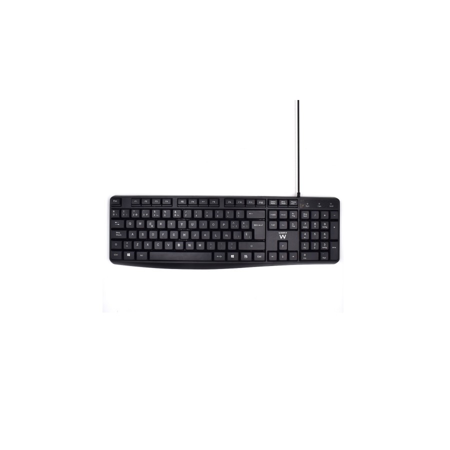 9469-Ewent EW3001 teclado USB QWERTY Espanol Negro 9469-Ewent EW3001 teclado USB QWERTY Espanol Negro