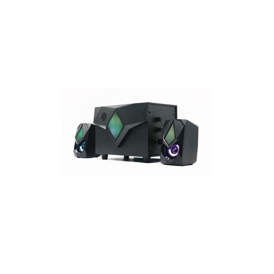 9477-Ewent EW3526 conjunto de altavoces 11 W Negro 2.1 canales