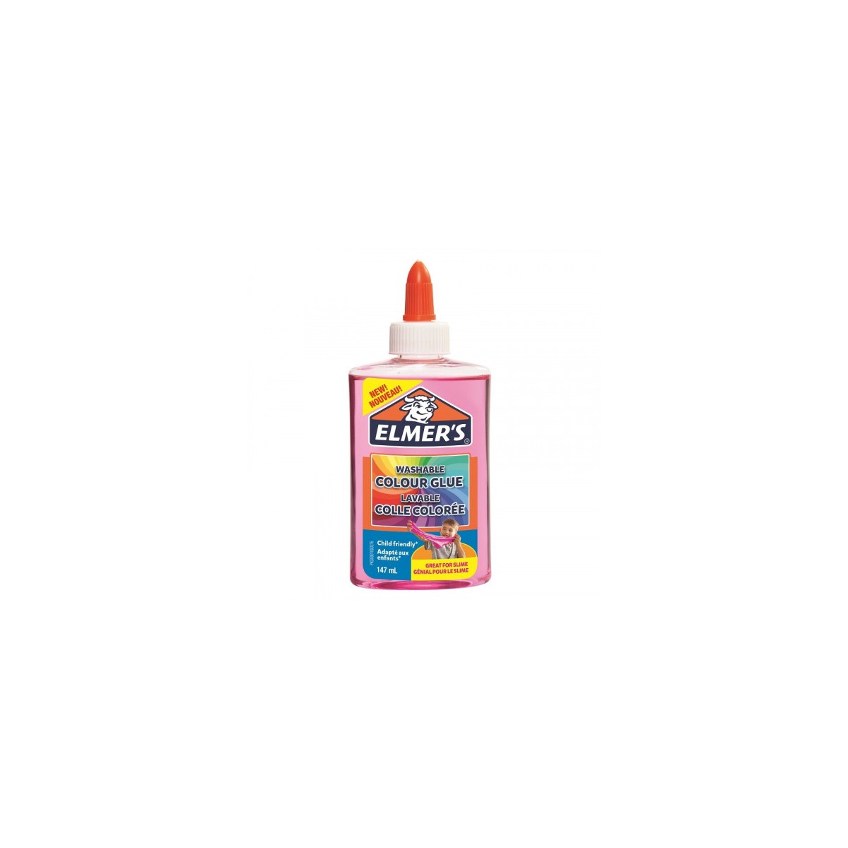 BOTE ELMER S 147ML ROSA TRANSLUCIDO ELMER S 2109496