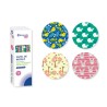 9512-PAPEL DE REGALO INFANTIL JUGUETES 100X300 CM BISMARK 329862