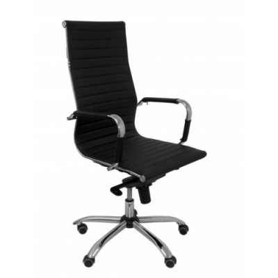 SILLoN MADRONO SIMILPIEL NEGRO PIQUERAS Y CRESPO 257DBNE