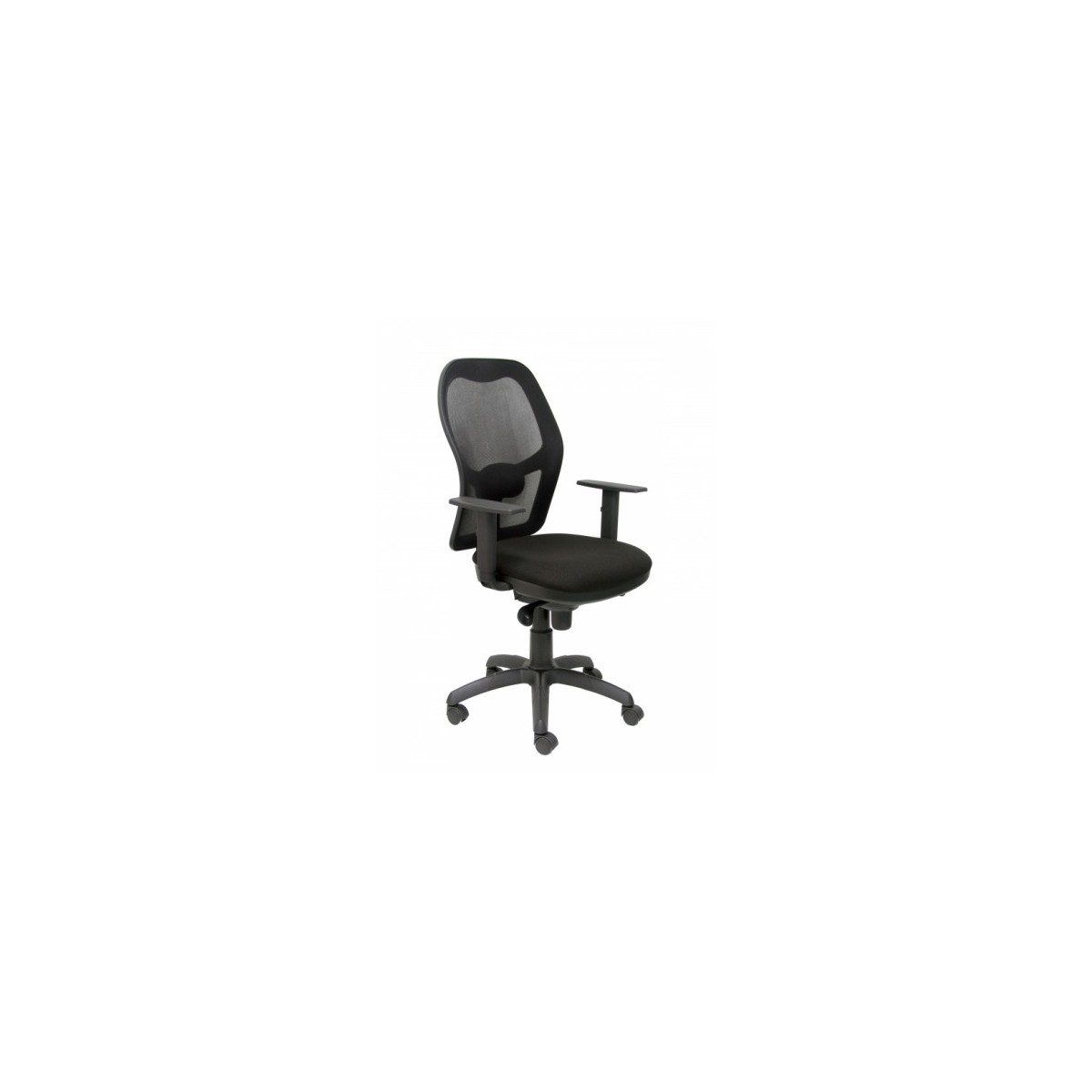 SILLA JORQUERA MALLA NEGRA ASIENTO BALI NEGRO PIQUERAS Y CRESPO 15SNBALI840