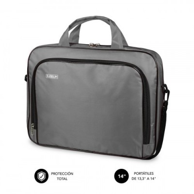 SUBBLIM Maletin Ordenador Oxford Laptop Bag 133 14 Grey