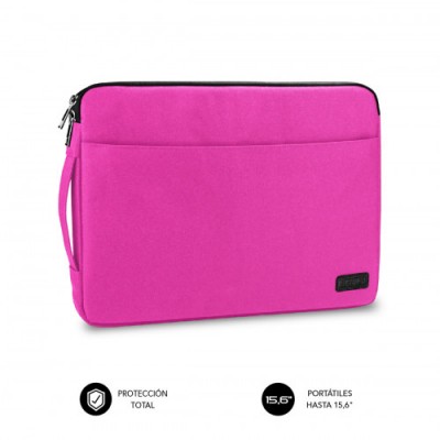 SUBBLIM Funda Ordenador Urban Laptop Sleeve 156 Pink