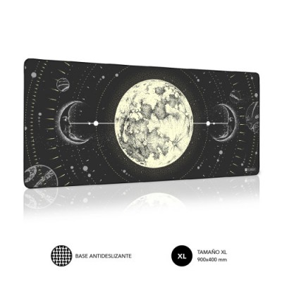 SUBBLIM Alfombrilla Raton Lunar XL Mouse Pad 900x400x3