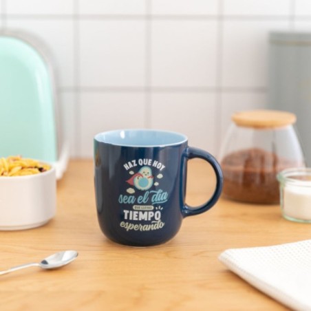 9655-TAZA - HAZ QUE HOY SEA EL DIA QUE LLEVAS TIEMPO ESPERANDO MR.WONDERFUL WOA11291ES