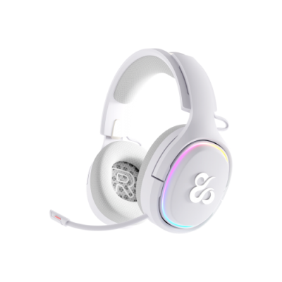 Newskill Gaming NS HS ATON WH auricular y casco Auriculares Inalambrico y alambrico Diadema Juego USB Tipo C Bluetooth Blanco