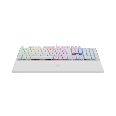 Newskill Gaming NS KB SERIKEV2 teclado USB QWERTY Espanol Blanco