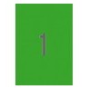 9715-PACK 20 HOJAS (20 UDS) ETIQUETAS VERDES 210X297MM APLI 1602.