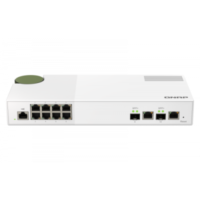 QNAP QSW M2108 2C switch Gestionado L2 Gris