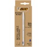 9779-BOLIGRAFO RENEW CUERPO METAL TINTA AZUL BIC 997202