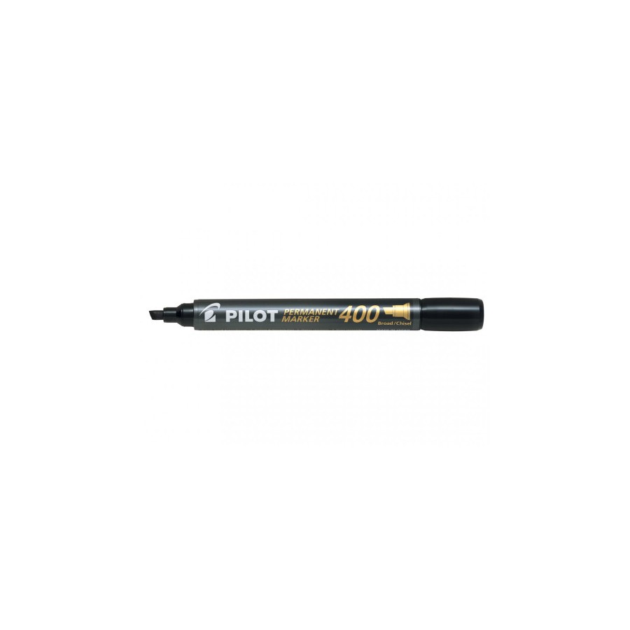 9787-MARCADOR PERMANENTE PUNTA BISELADA SCA-400 NEGRO PILOT SCA-400-B
