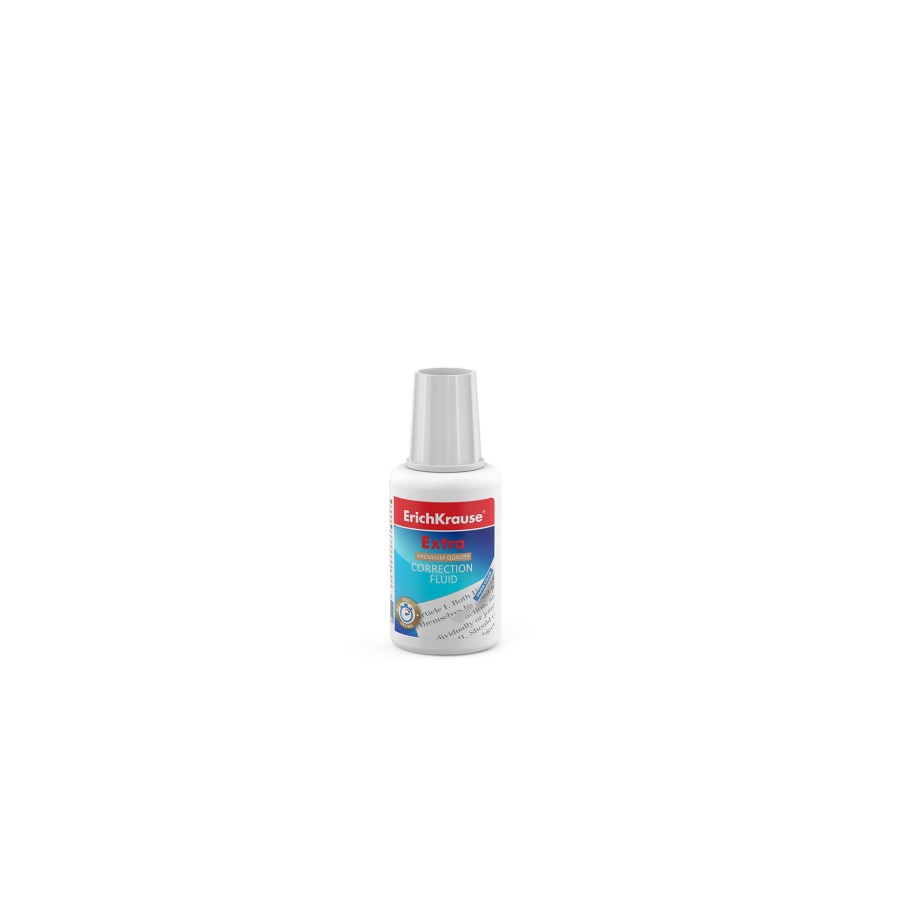 9808-BOTE CORRECTOR LIQUIDO CON PINCEL 20 GR ERICH KRAUSE 5.