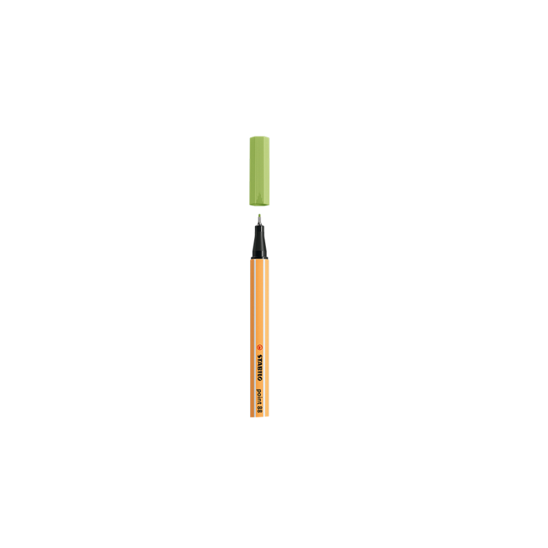 9836-ROTULADOR PUNTA FINA POINT 88 0.4MM PISTACHO STABILO 88/34