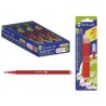 9855-Bismark 327534 Recambio de boligrafo Rojo 3 pieza(s)