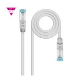 9870-Nanocable Cable de Red Cat.7 600MHZ LSZH SFTP PIMF AWG26, Gris, 5 m