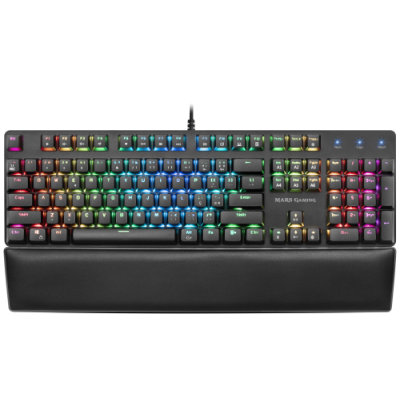 Mars Gaming MK5 teclado USB QWERTY Portugues Negro