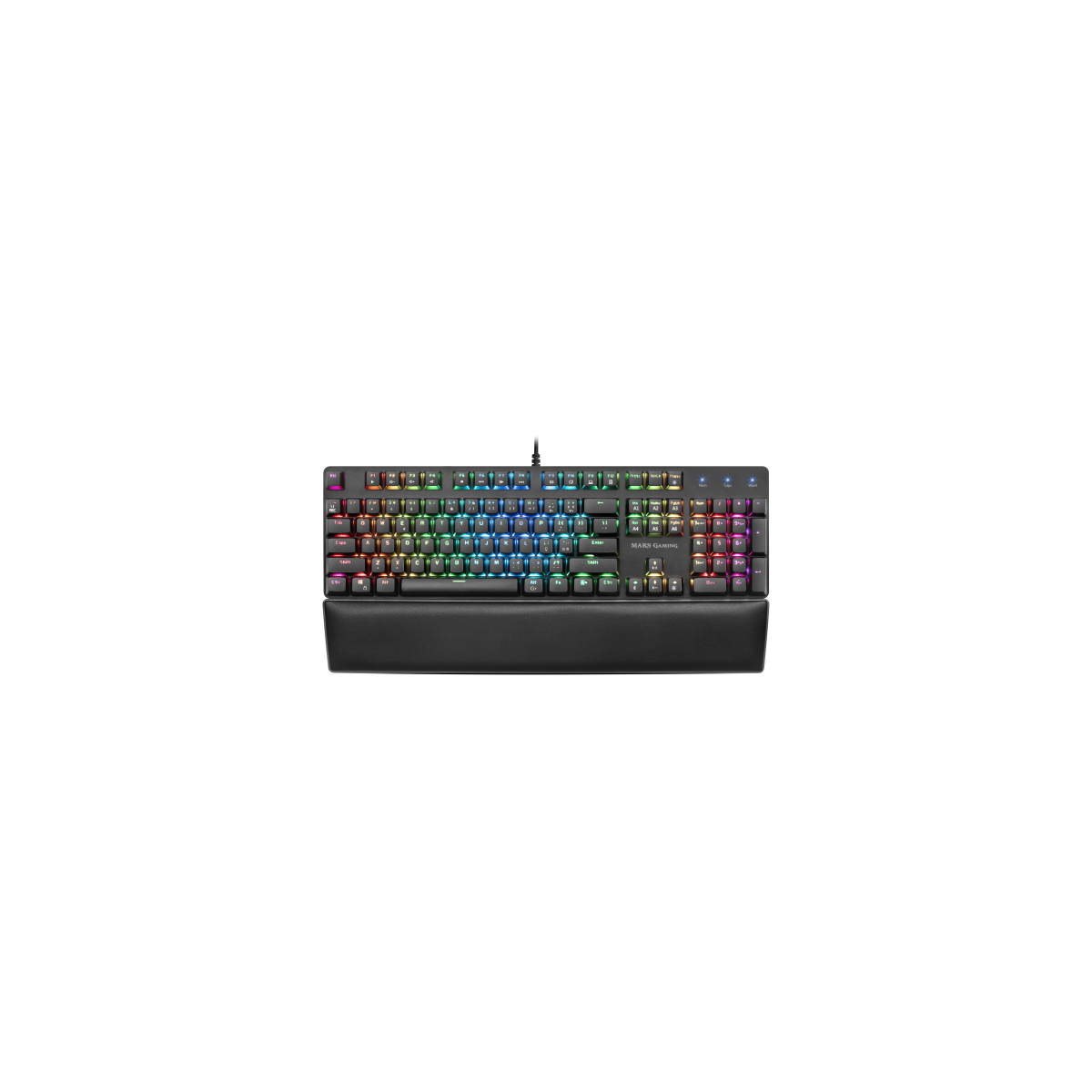 Mars Gaming MK5 teclado USB QWERTY Portugues Negro