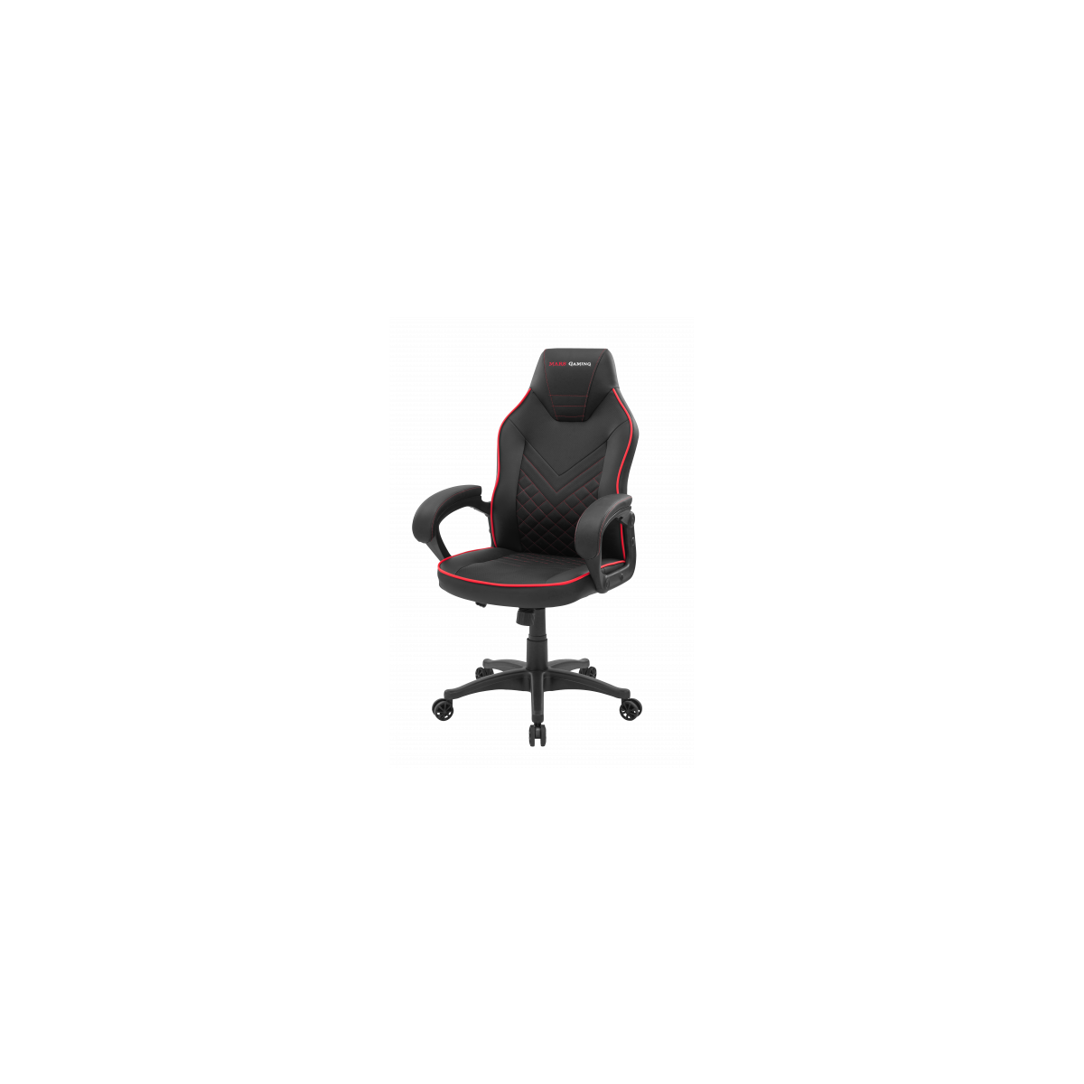 Mars Gaming MGCX ONE Silla para videojuegos universal Asiento acolchado Negro Rojo